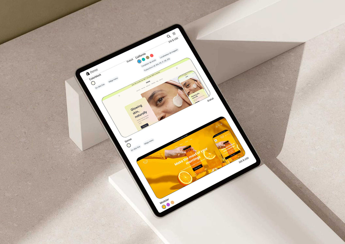 Créer un boutique Shopify